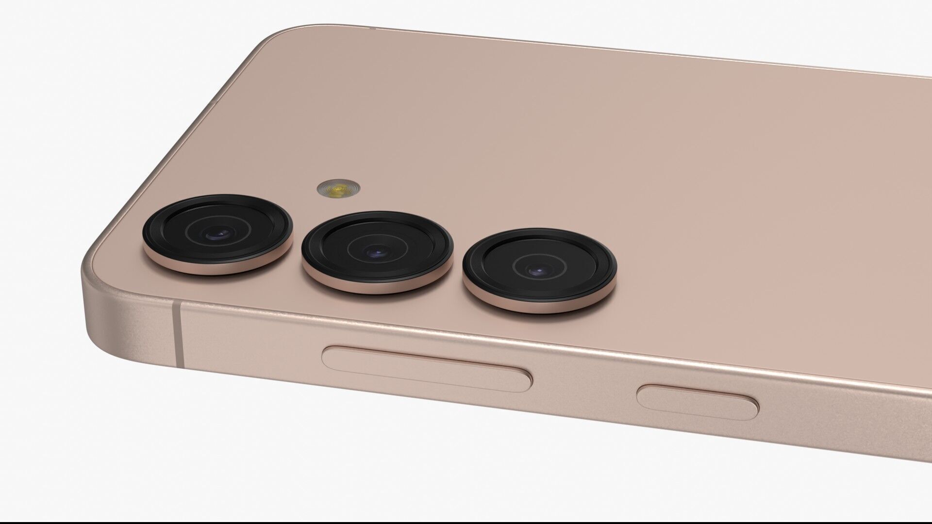 Samsung Galaxy S25 Coral Red 3D model_5