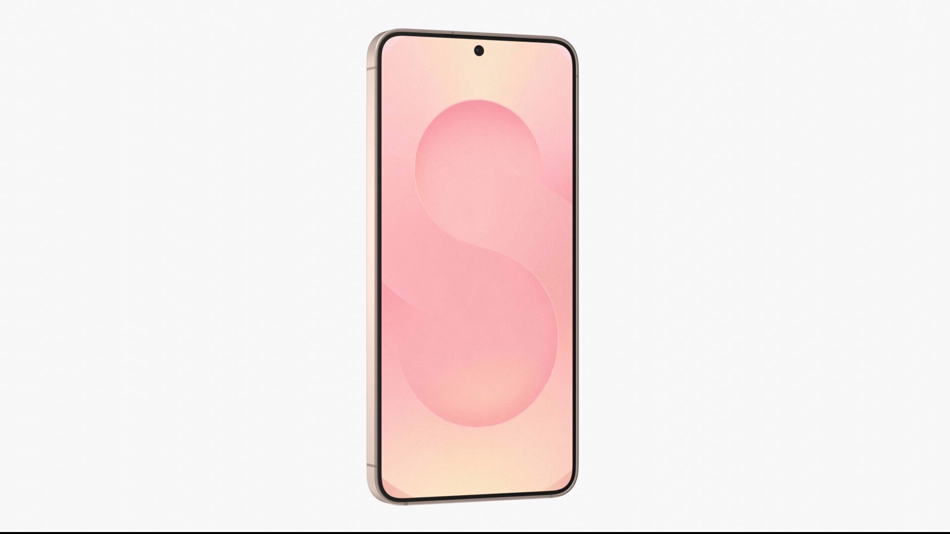 Samsung Galaxy S25 Coral Red 3D model_9