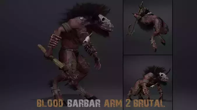 Blood Barbar Arm2 Brutal