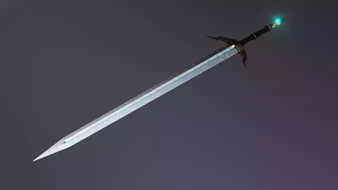 High-Quality 3D Sword 