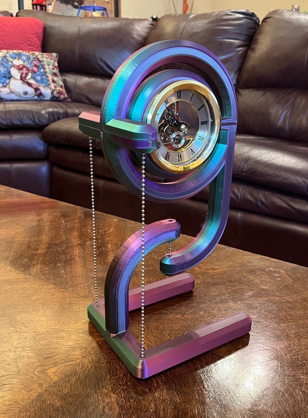 Tensegrity Clock Frame 3D print model_6