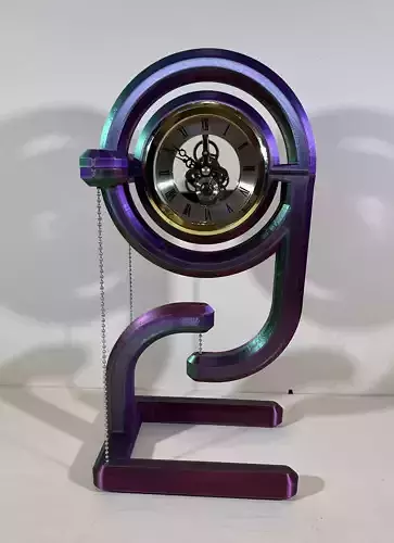 Tensegrity Clock Frame 3D print model