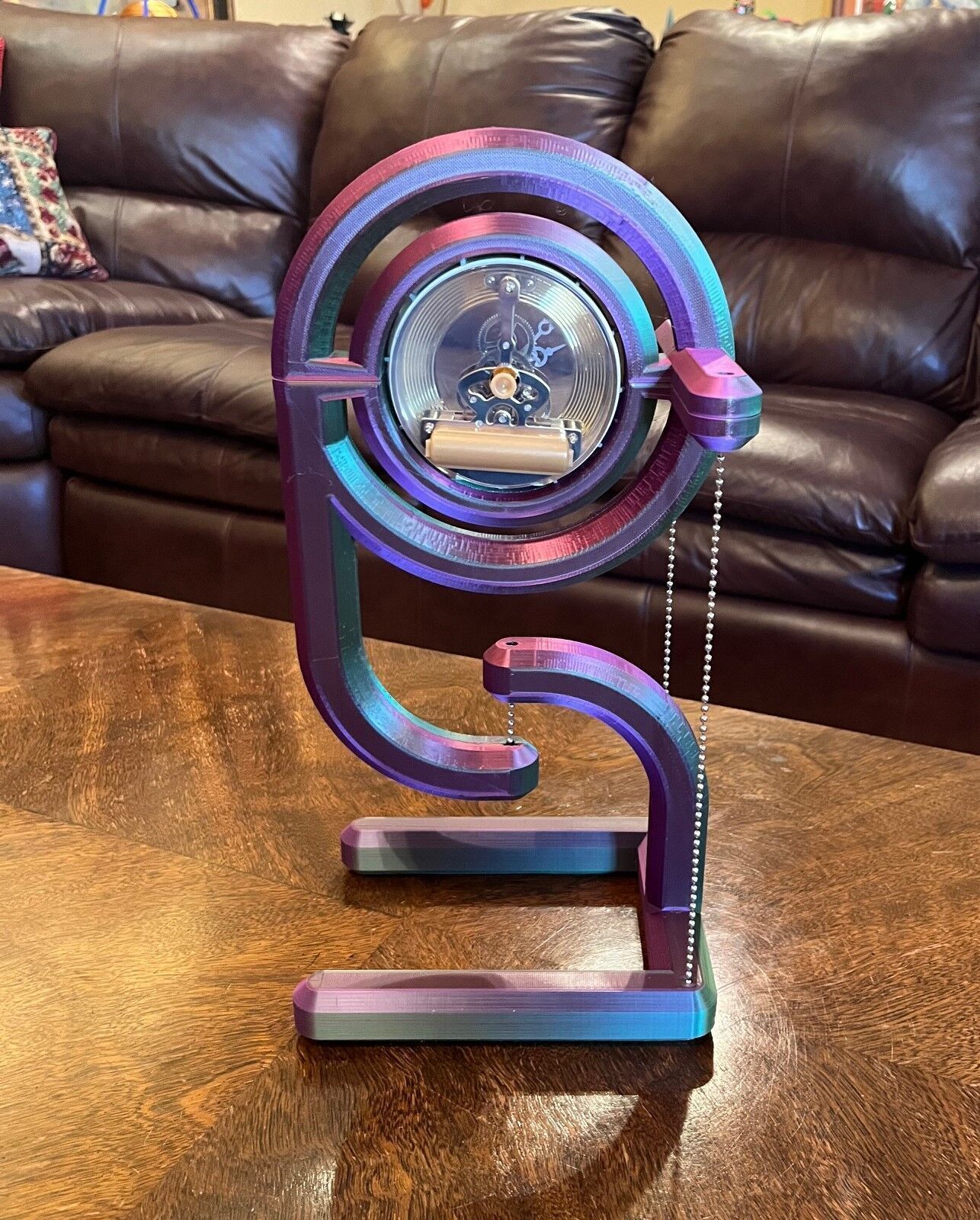 Tensegrity Clock Frame 3D print model_7