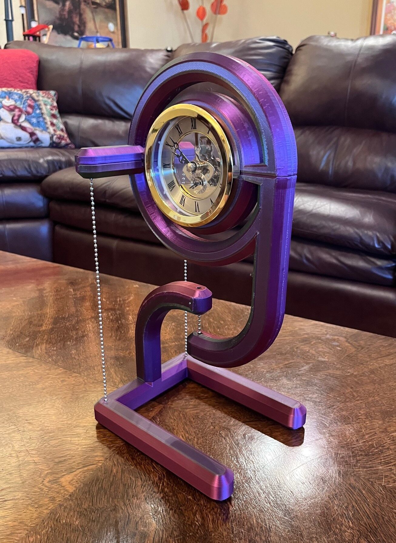 Tensegrity Clock Frame 3D print model_5