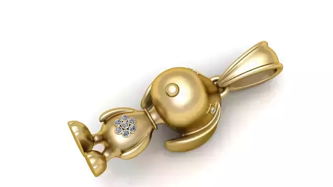 CHOW SANG PENDANT 3D PRINTABLE MODEL 