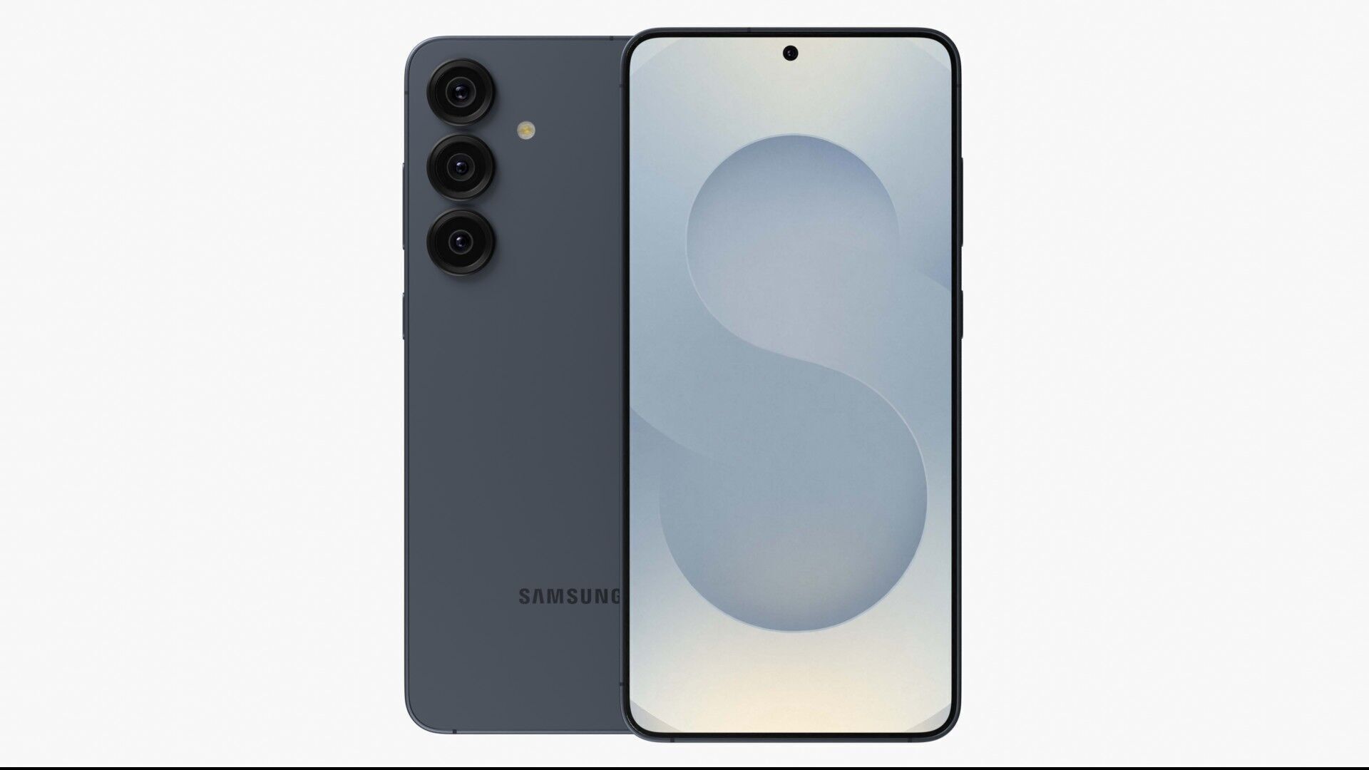 Samsung Galaxy S25 Plus BlueBlack 3D model_1