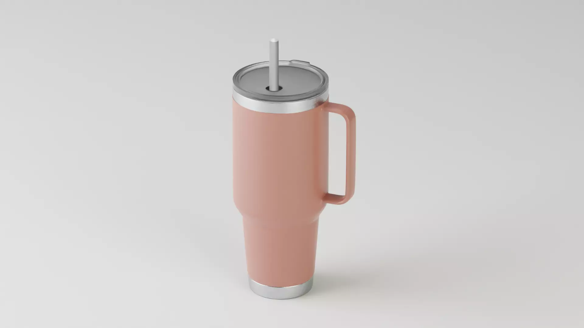 Straw Mugs and Straw Cups 3D Model Collection_0