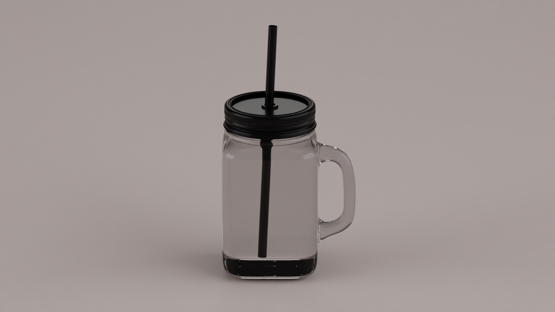 Straw Mugs and Straw Cups 3D Model Collection_2