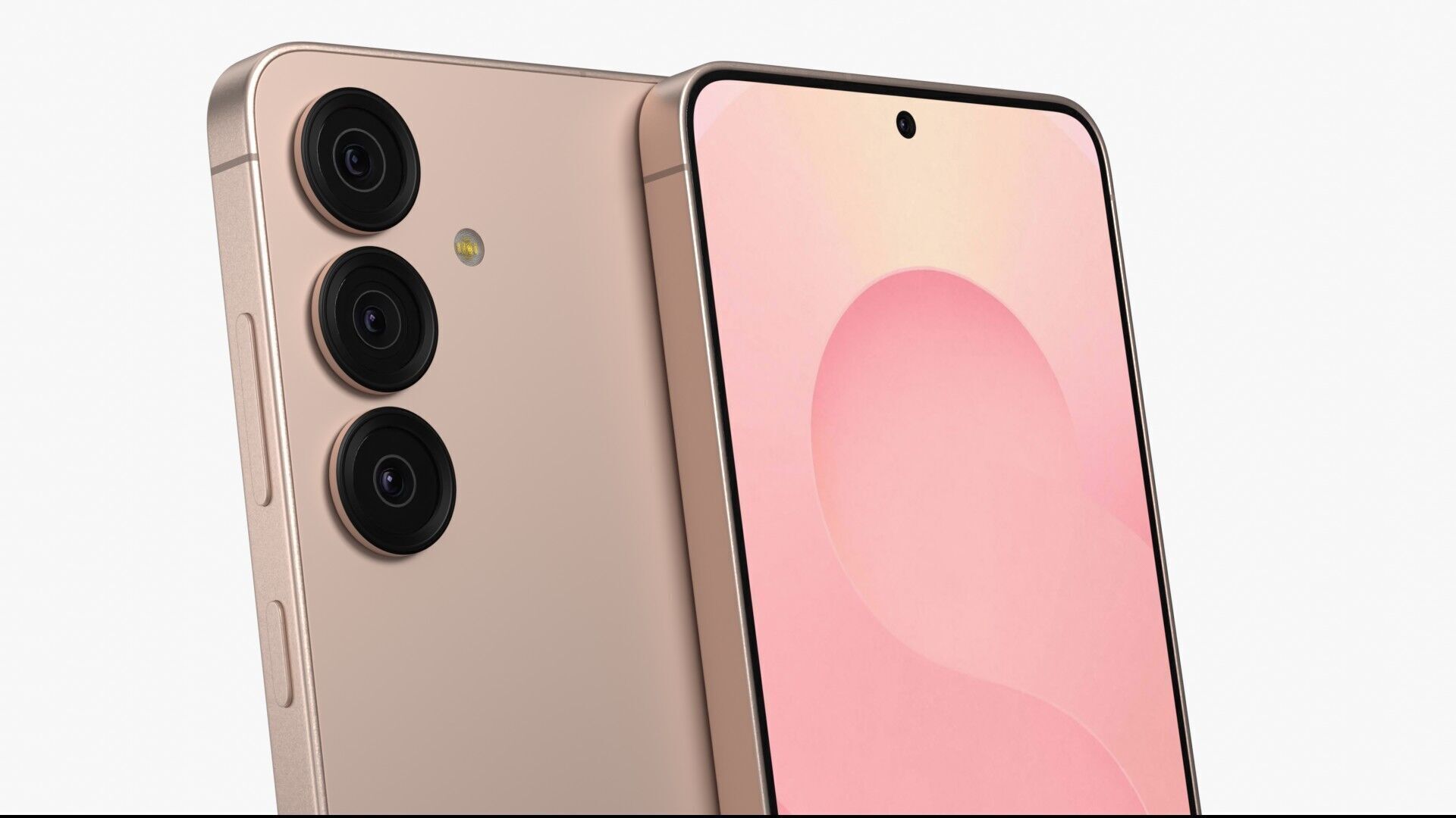 Samsung Galaxy S25 Plus Coral red 3D model_3