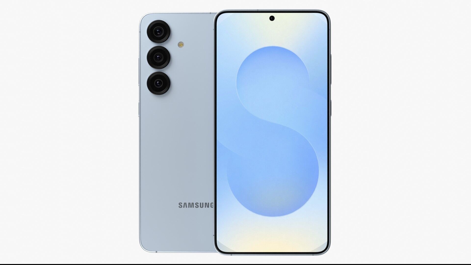 Samsung Galaxy S25 Plus Icy Blue 3D model_1