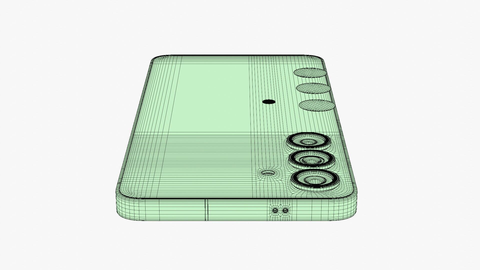 Samsung Galaxy S25 Plus Icy Blue 3D model_17