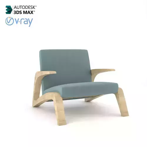 Futuristic elegant armchair