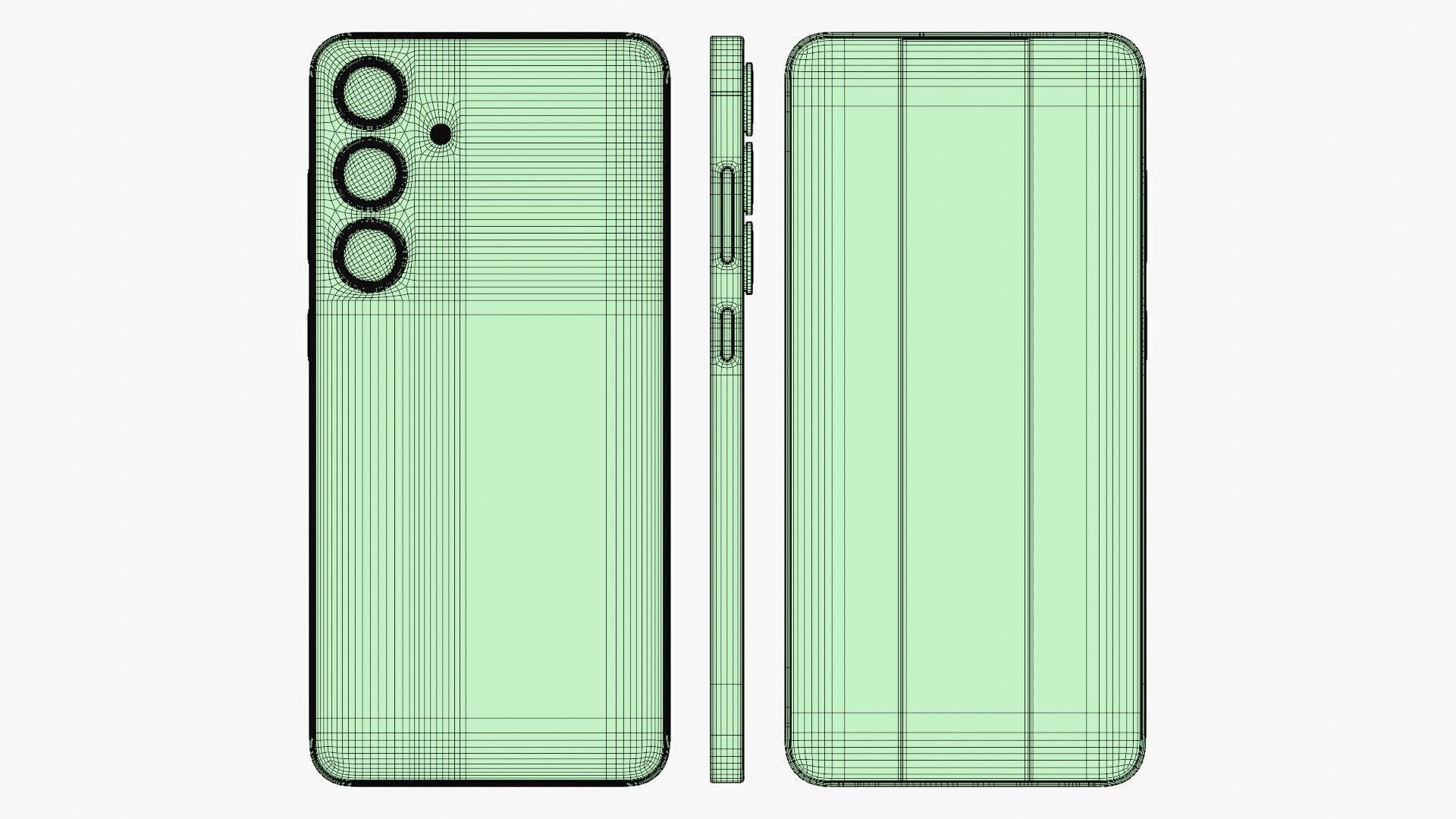 Samsung Galaxy S25 Plus Navy 3D model_13