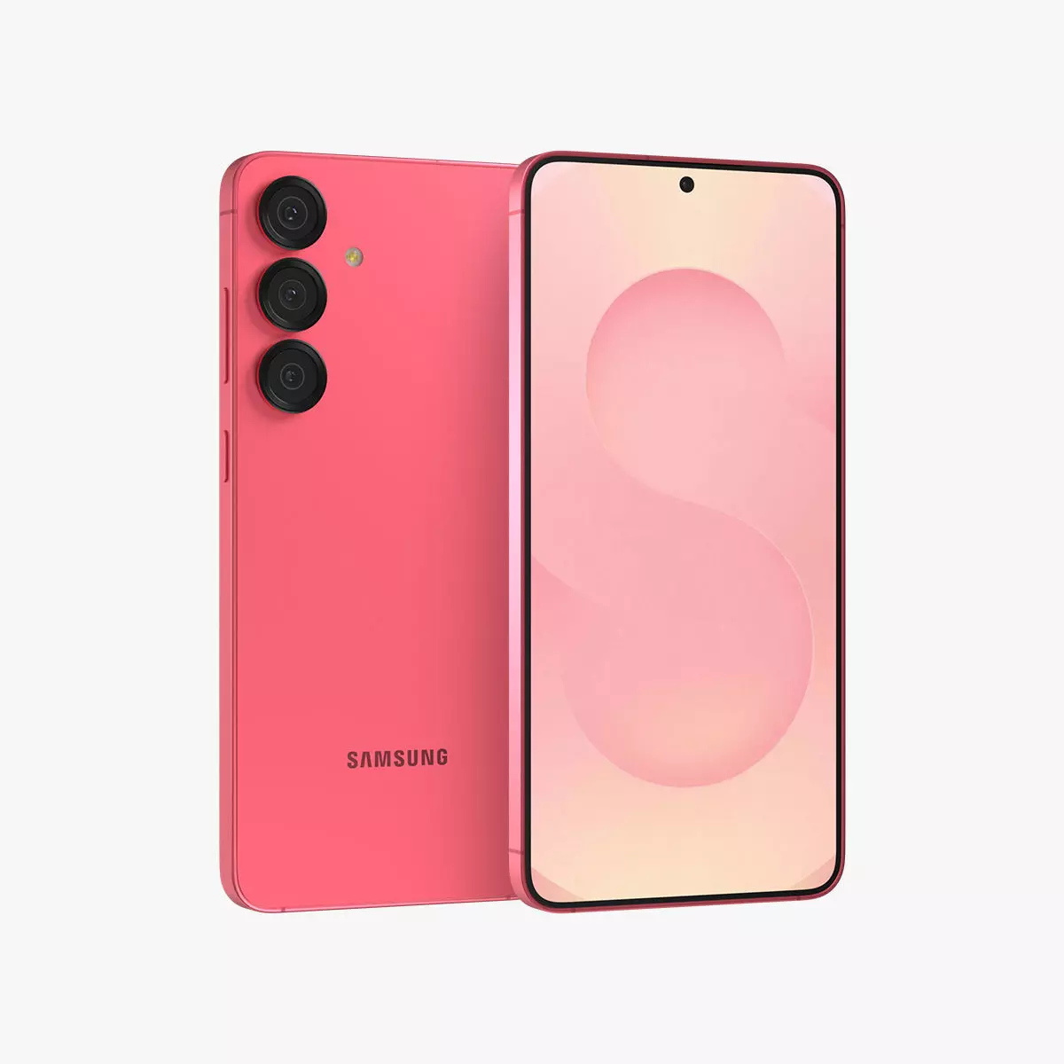 Samsung Galaxy S25 Plus Pinkgold 3D model