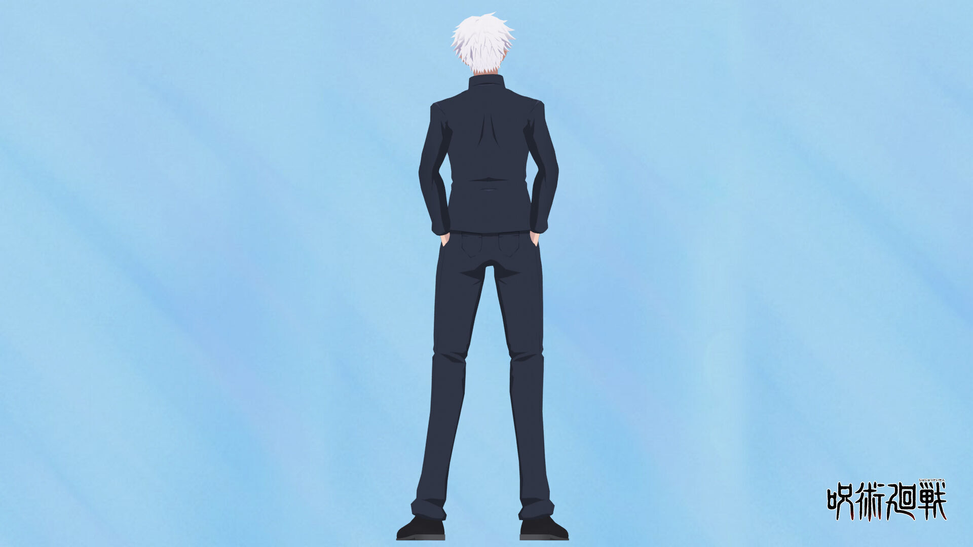 Young Gojo Satoru - Jujutsu Kaisen Low-poly 3D model_4