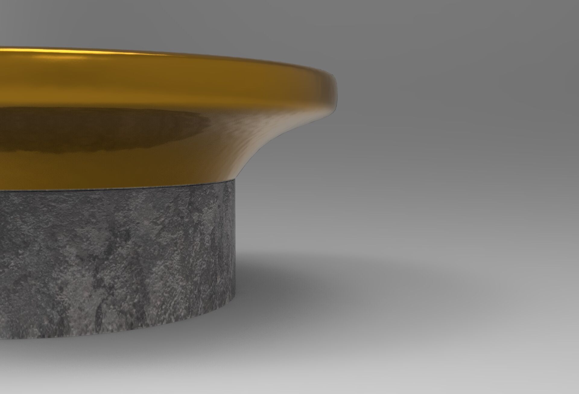 Perce Coffee Table Low-poly 3D model_4