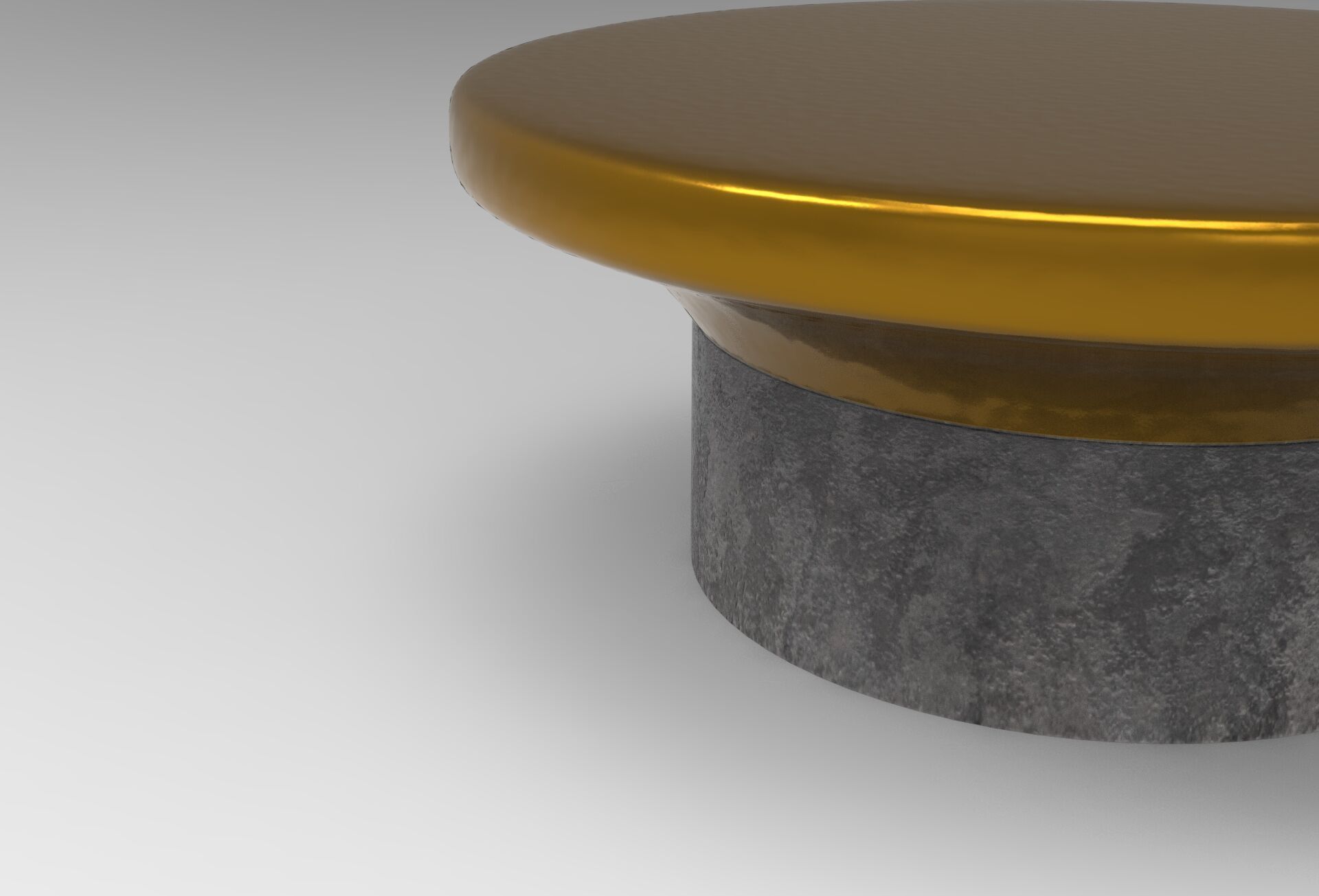 Perce Coffee Table Low-poly 3D model_3