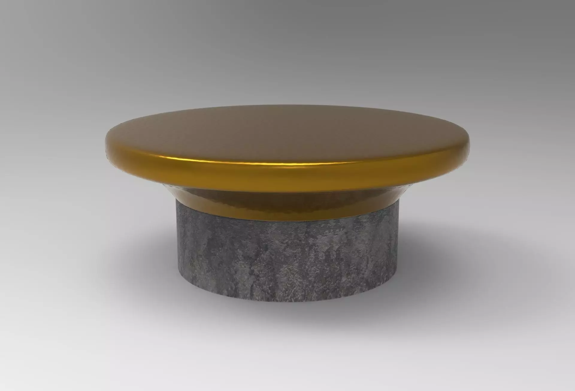 Perce Coffee Table Low-poly 3D model_0