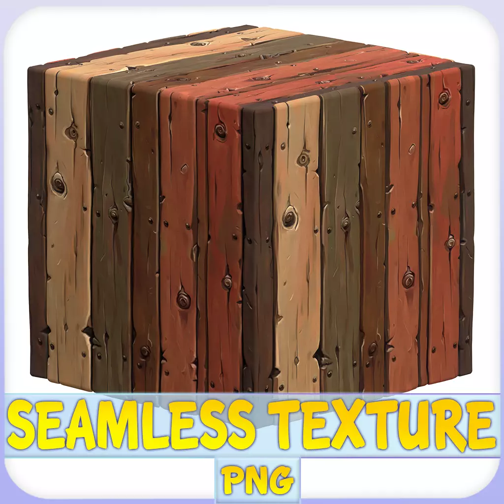 Stylized Wood Floor Seamless Texture Texture_0