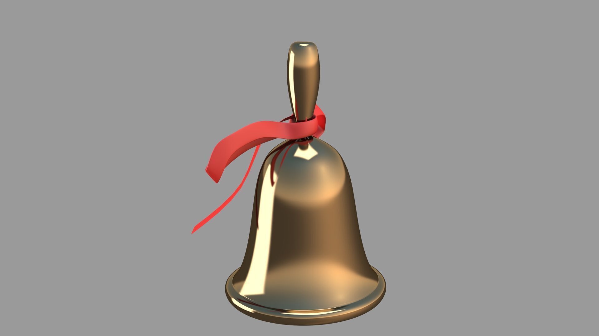 Bronze 03 Bell 3D model_3