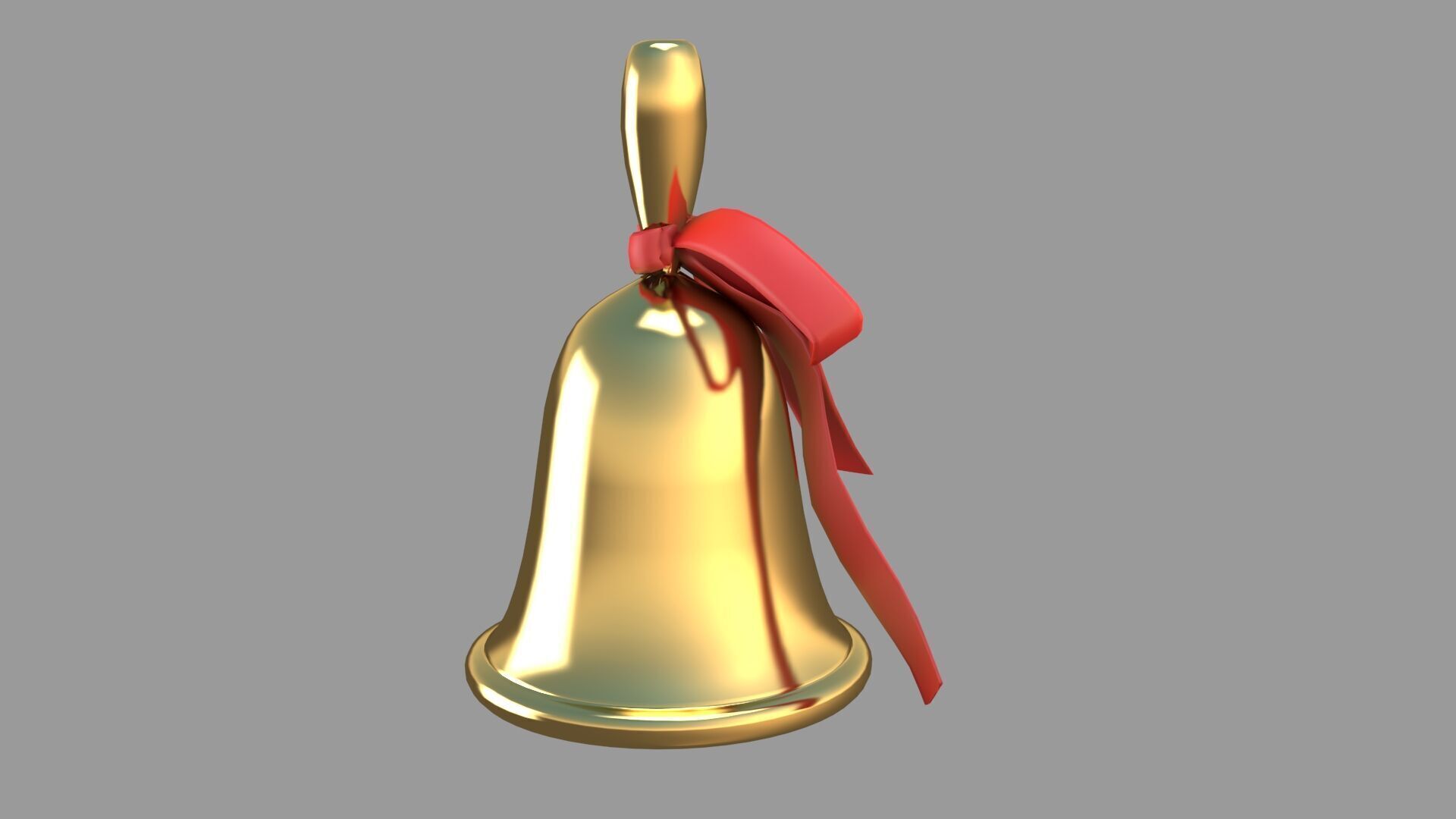  Bell 03 Bronze 3D model_4