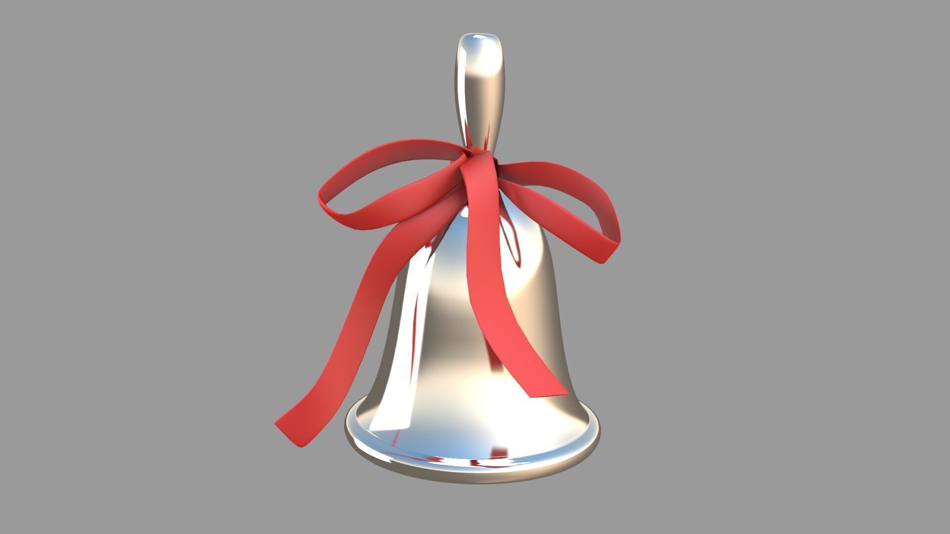 silver Bell 3D model_1