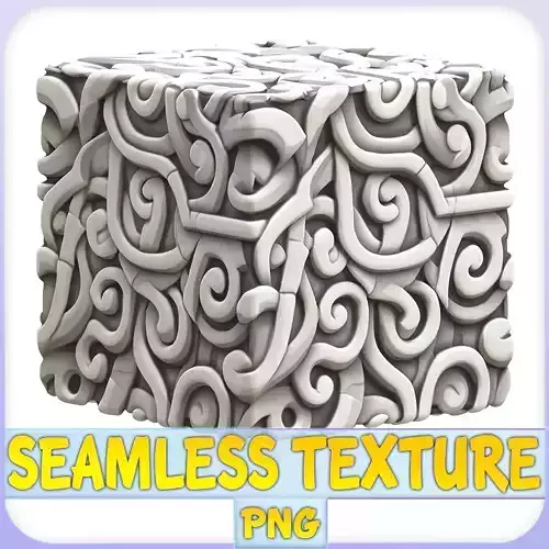 Stylized Ornaments Seamless Texture