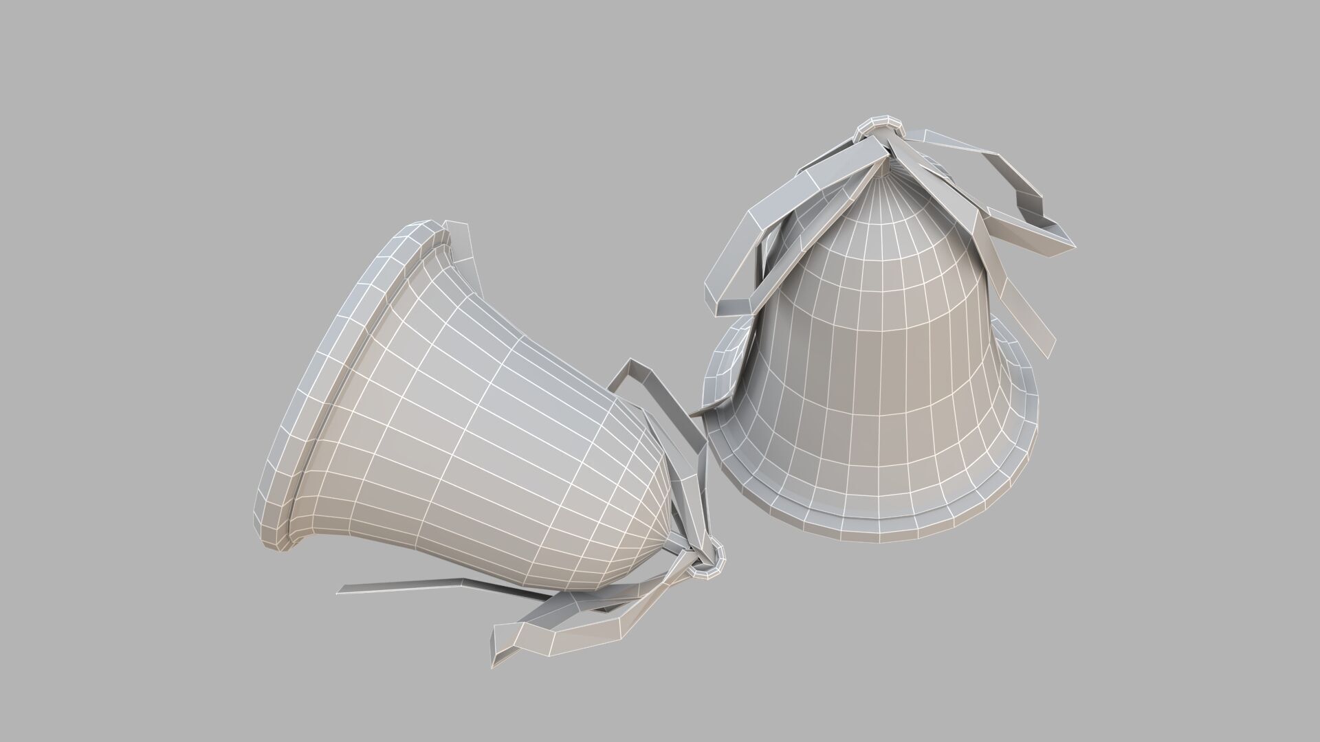 Bell 02 black  3D model_10