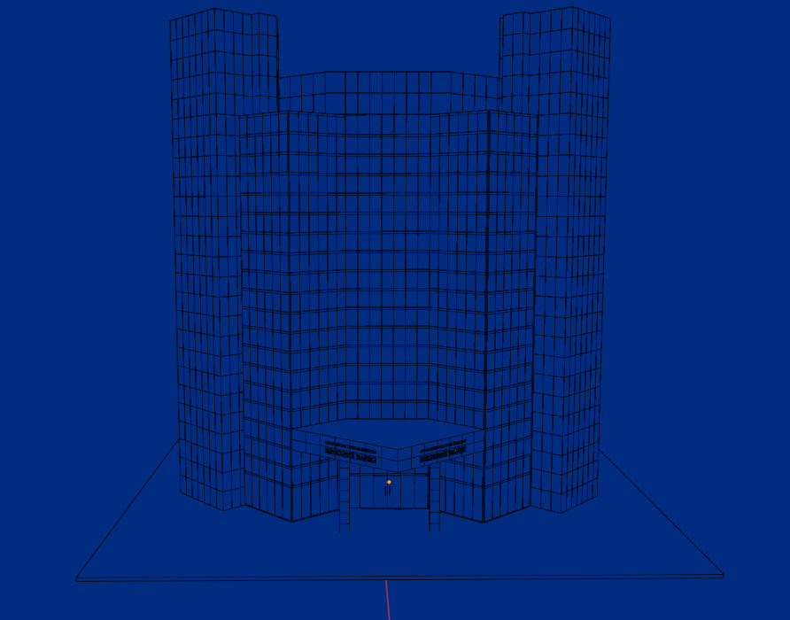 Azerbaijan Republic Central Bank - 3D Model 3D model_6