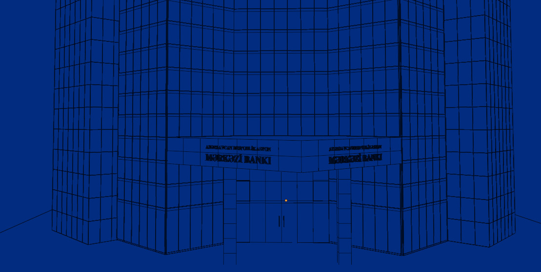 Azerbaijan Republic Central Bank - 3D Model 3D model_7