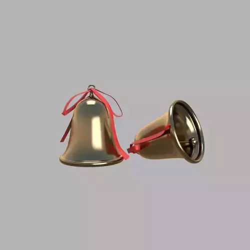 Bell 02 bronz 3D model