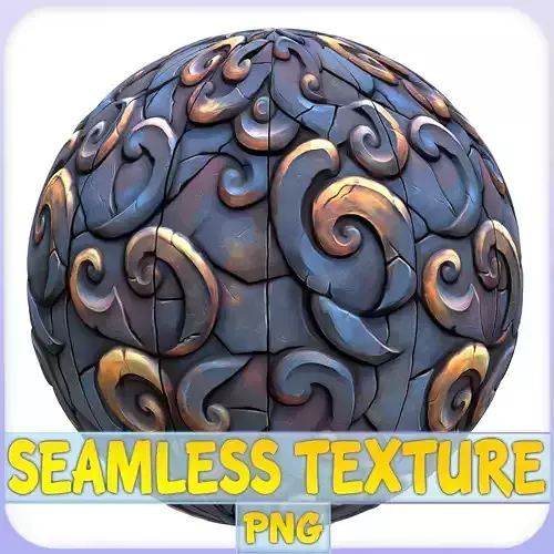 Stylized Ornaments Seamless Texture