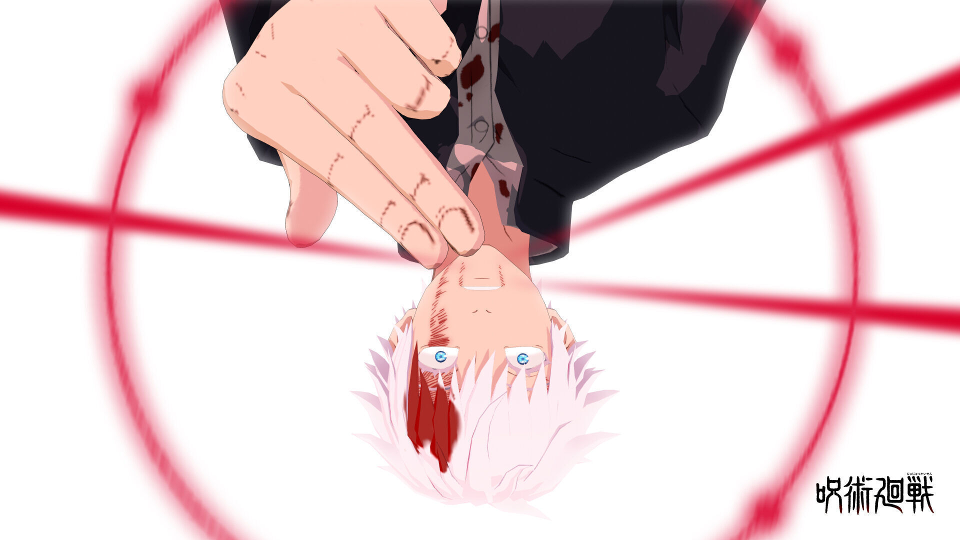 Young Gojo Satoru Murasaki - Jujutsu Kaisen Low-poly 3D model_2