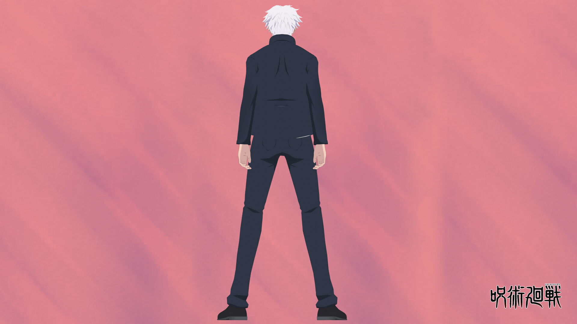 Young Gojo Satoru Murasaki - Jujutsu Kaisen Low-poly 3D model_5