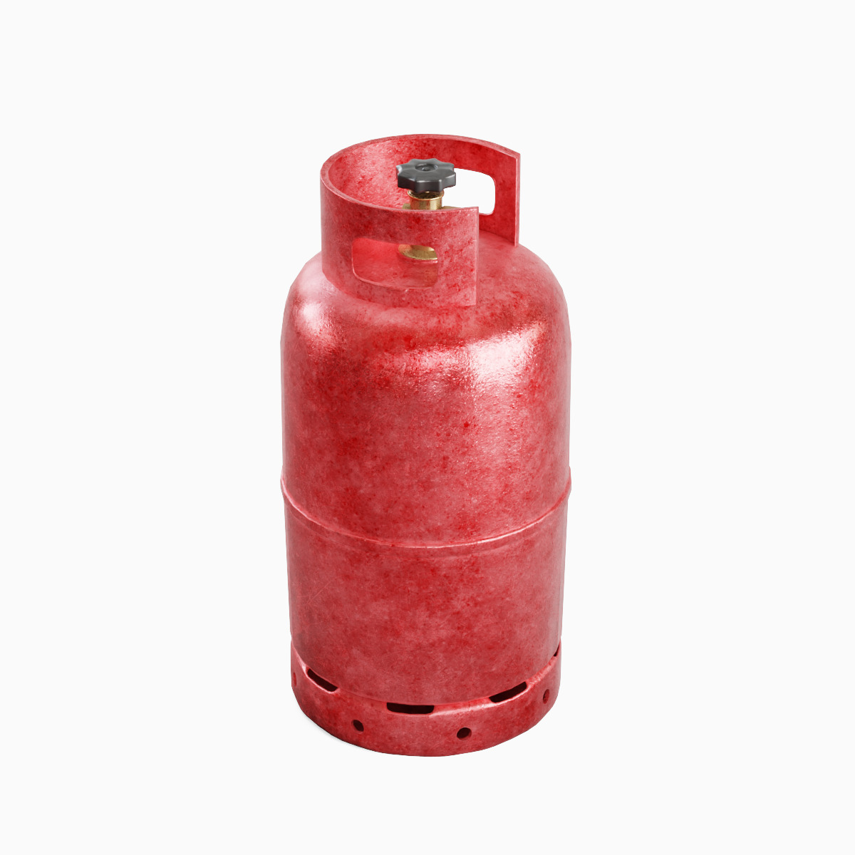 Gas Cylinder 02 3D model_4
