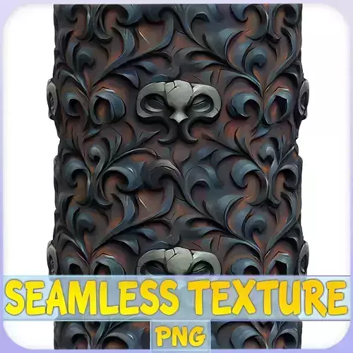Stylized Ornaments Seamless Texture