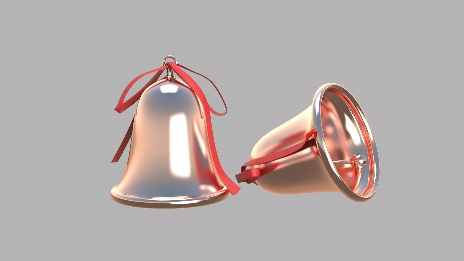 Bell copper 3D model_0