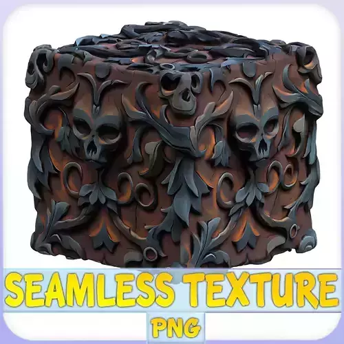 Stylized Ornaments Seamless Texture