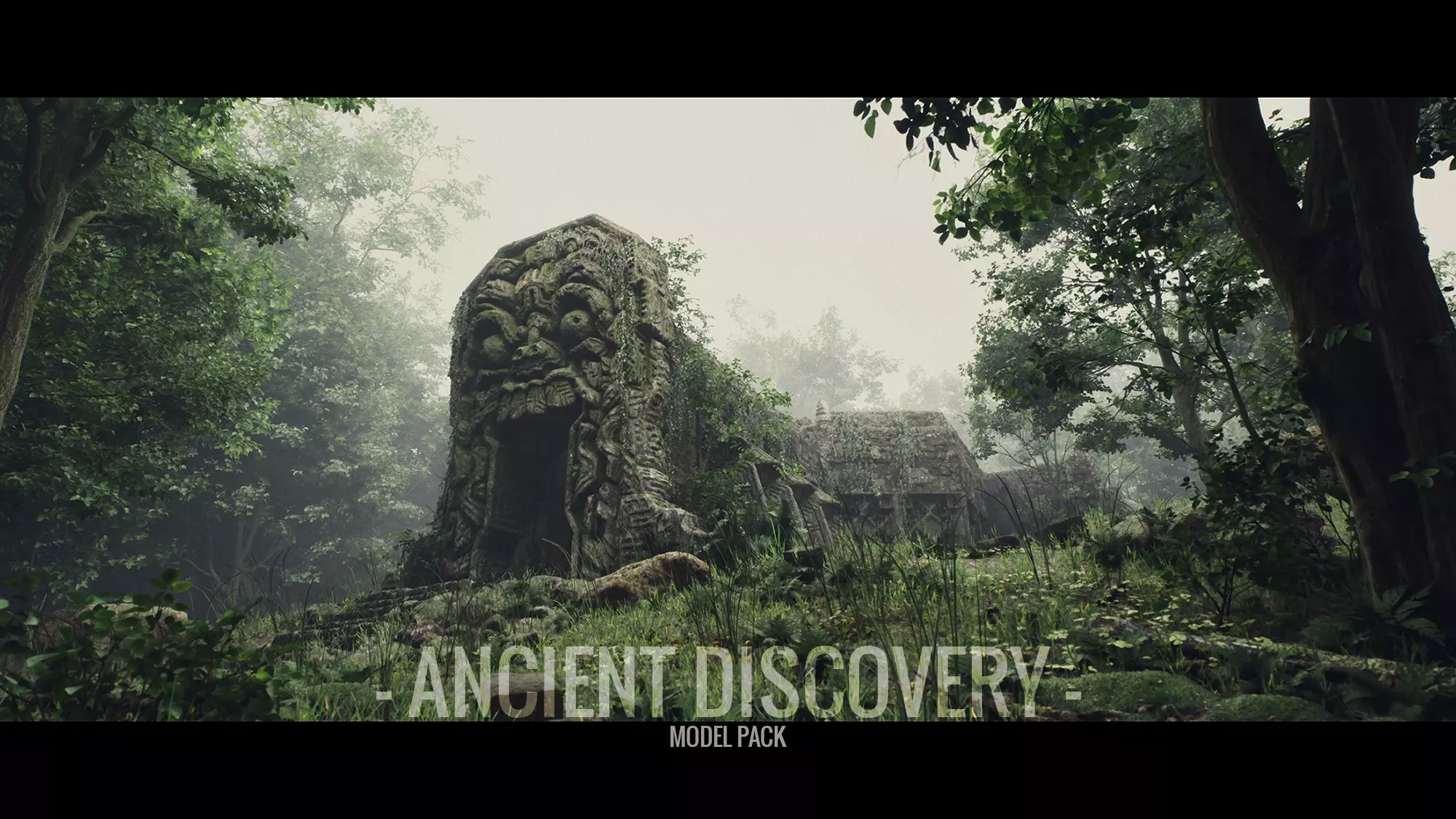 Ancient Discovery Model Kit Low-poly 3D model