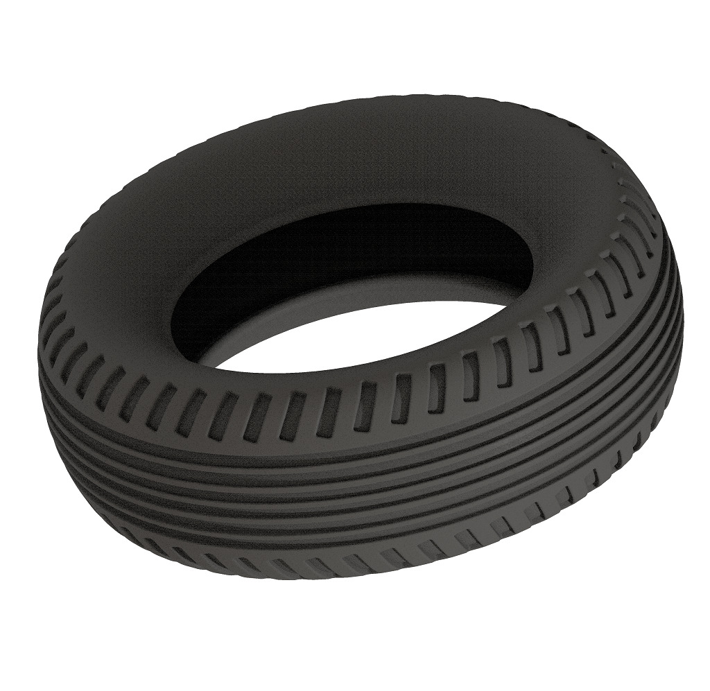Premium Automotive Tyre 3D print model_2
