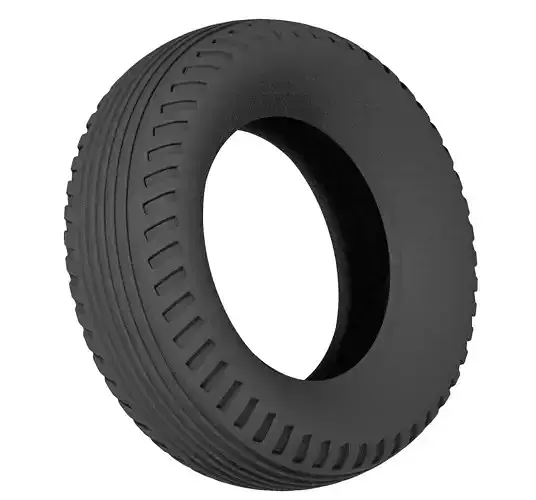 Premium Automotive Tyre 3D print model
