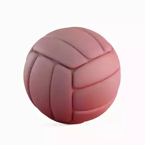 Simple Volleyball Ball 02