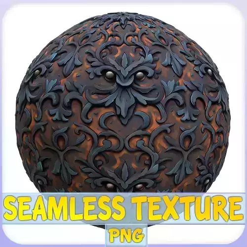 Stylized Ornaments Seamless Texture