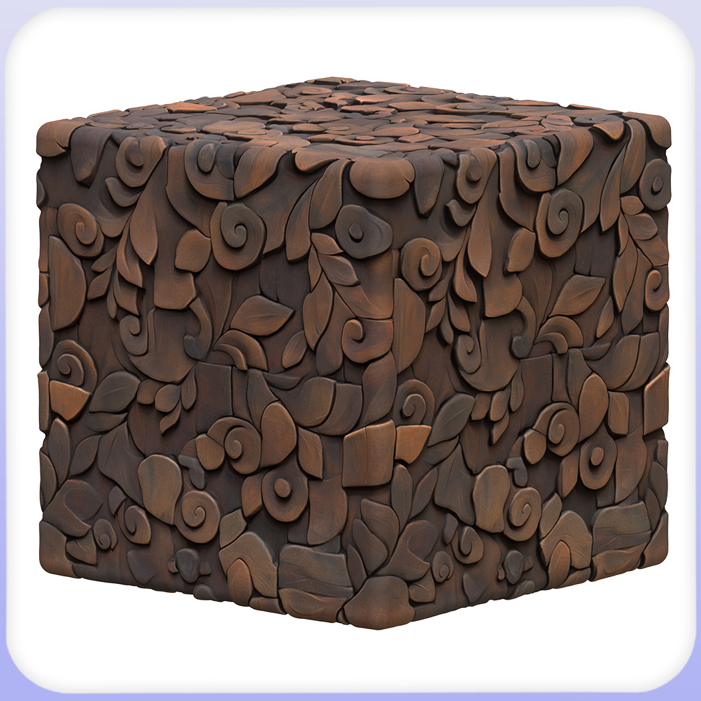  Stylized Ornaments Seamless Texture Texture_3