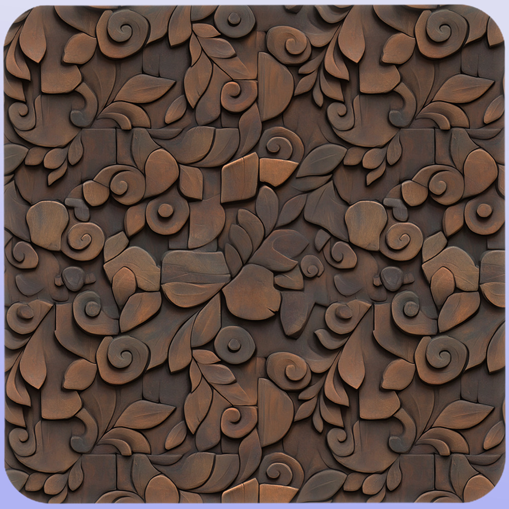  Stylized Ornaments Seamless Texture Texture_4
