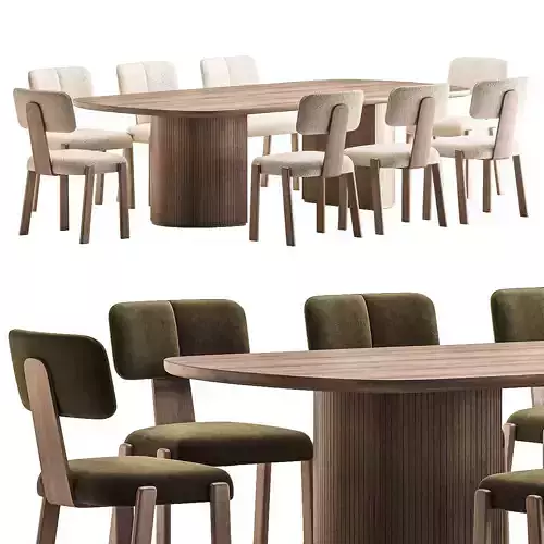 murphy chair moon table