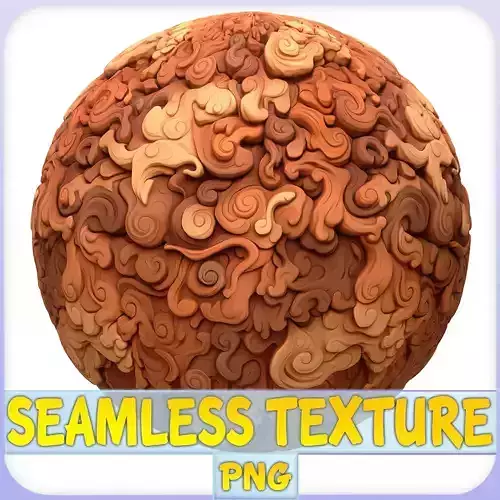 Stylized Ornaments Seamless Texture