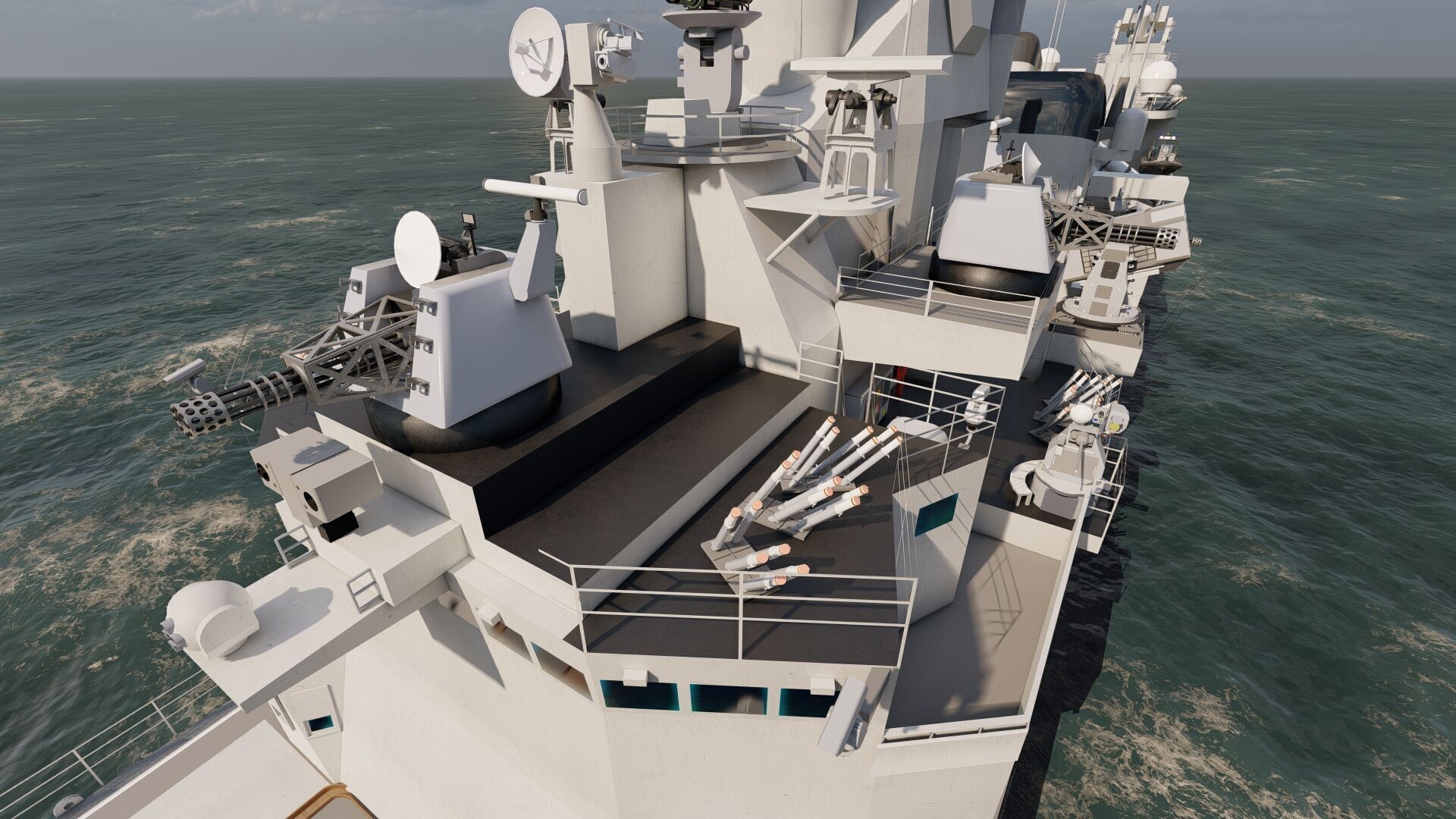 NAVY FRIGATE 3D model_29