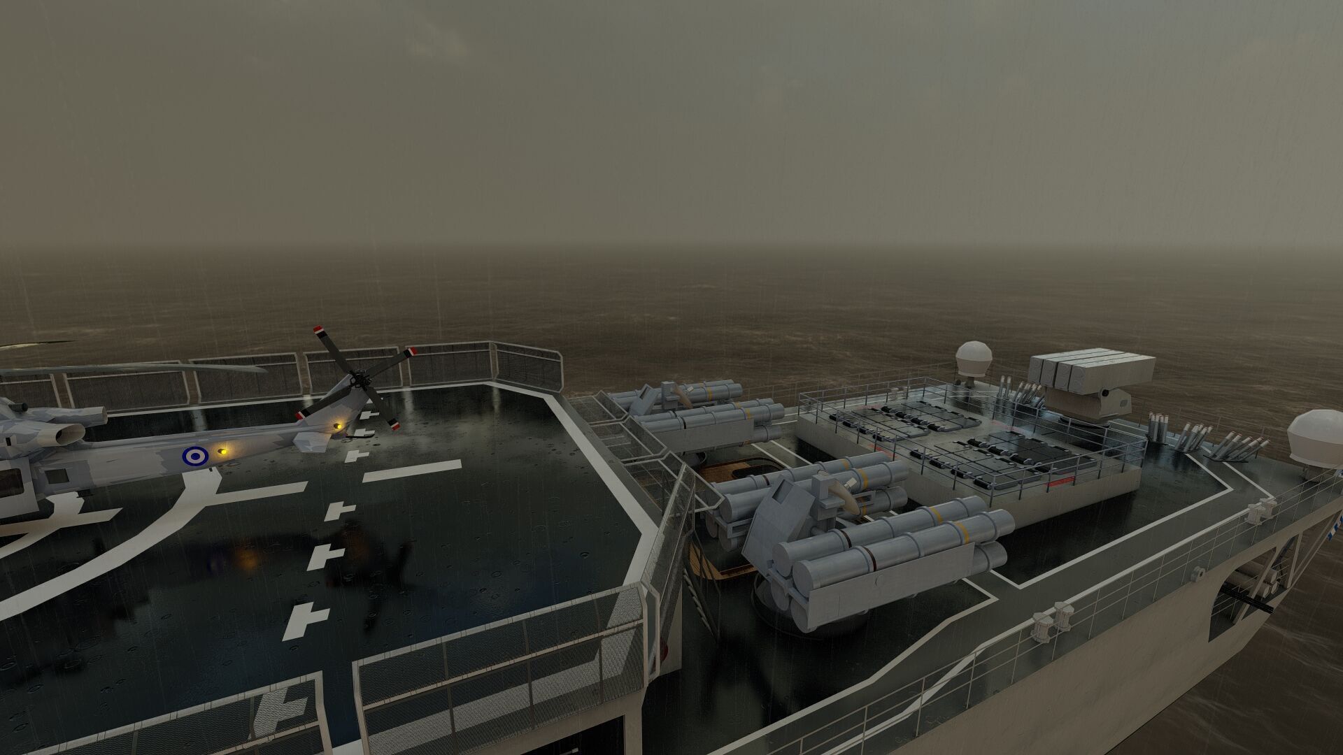 NAVY FRIGATE 3D model_35