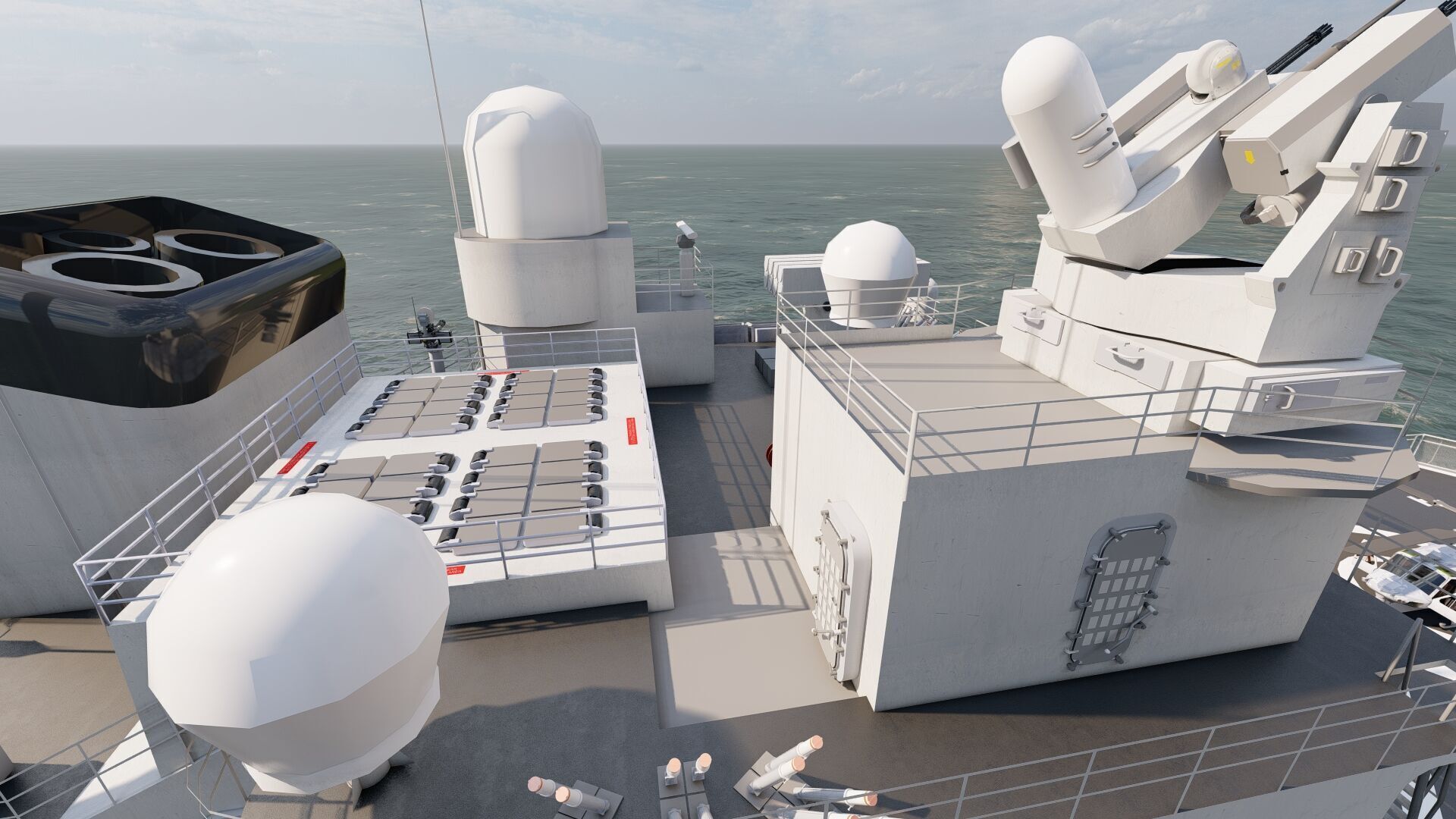 NAVY FRIGATE 3D model_26